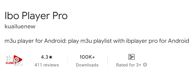IBO Player Pro on Google Play Store